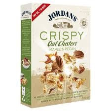 Jordans Crispy Oat Clusters Maple and Pecan 500g