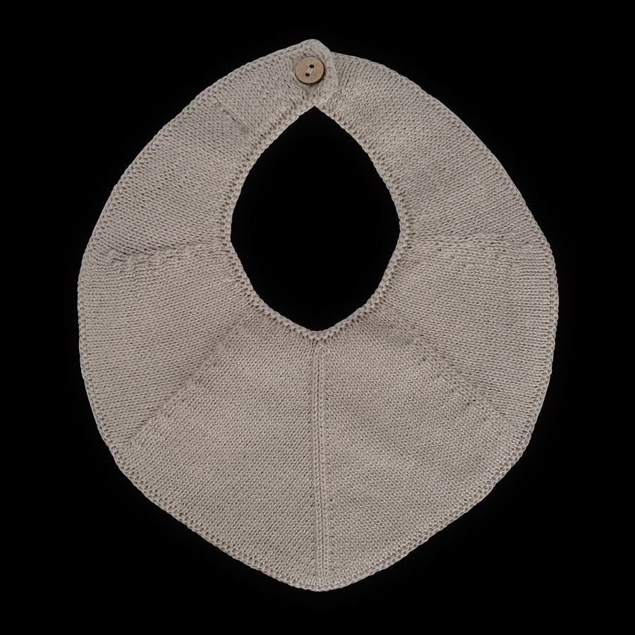 Knitted Bib Fjola / Khaki