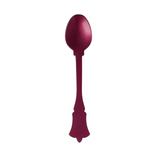 Acrylic Tea Spoon 15cm - Aubergine