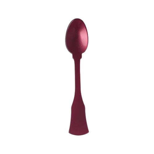 Acrylic Expresso Spoon 10.5 cm - Aubergine