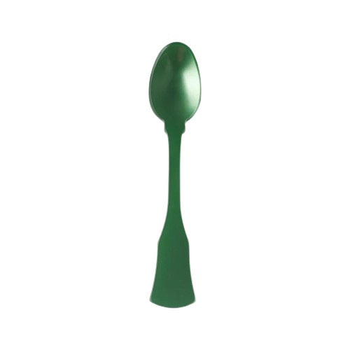 Acrylic Expresso Spoon 10.5 cm - Garden Green