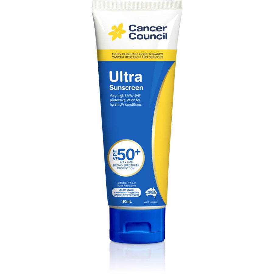 Cancel Council SPF50+ Ultra Sunscreen Lotion 110ml