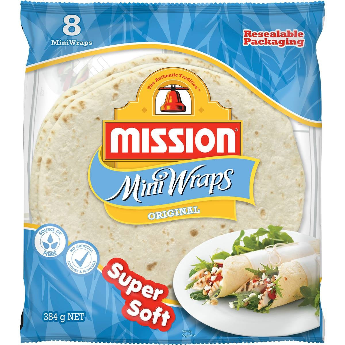 Mission Wraps Mini Original 8pk