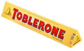 Toblerone Milk Chocolate Bar 50g