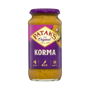 Patak's Korma Cooking Sauce 450g