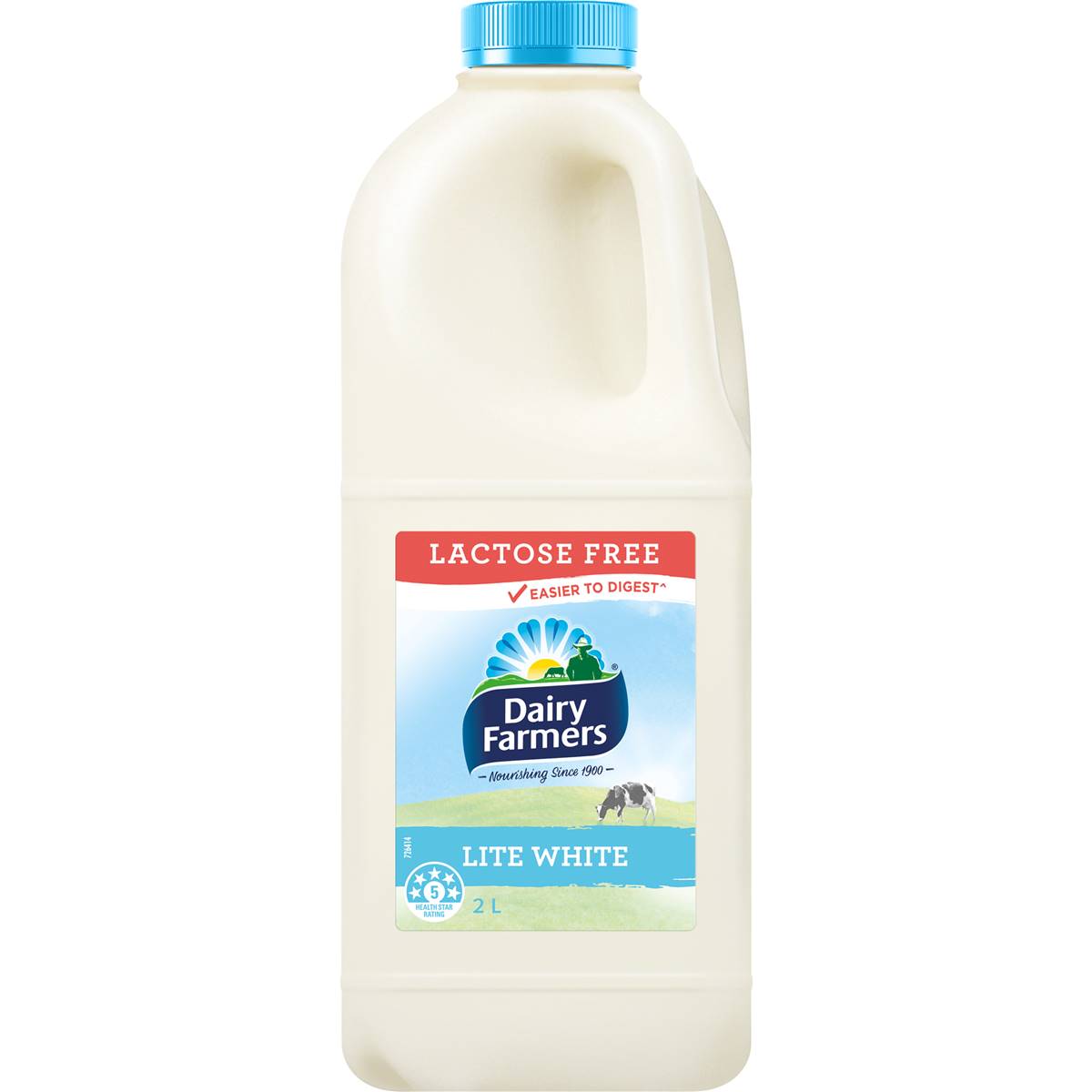 Dairy Farmers Lactose Free Milk Lite 2L