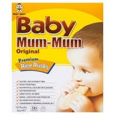 Baby Mum Mum Rice Rusks 36g