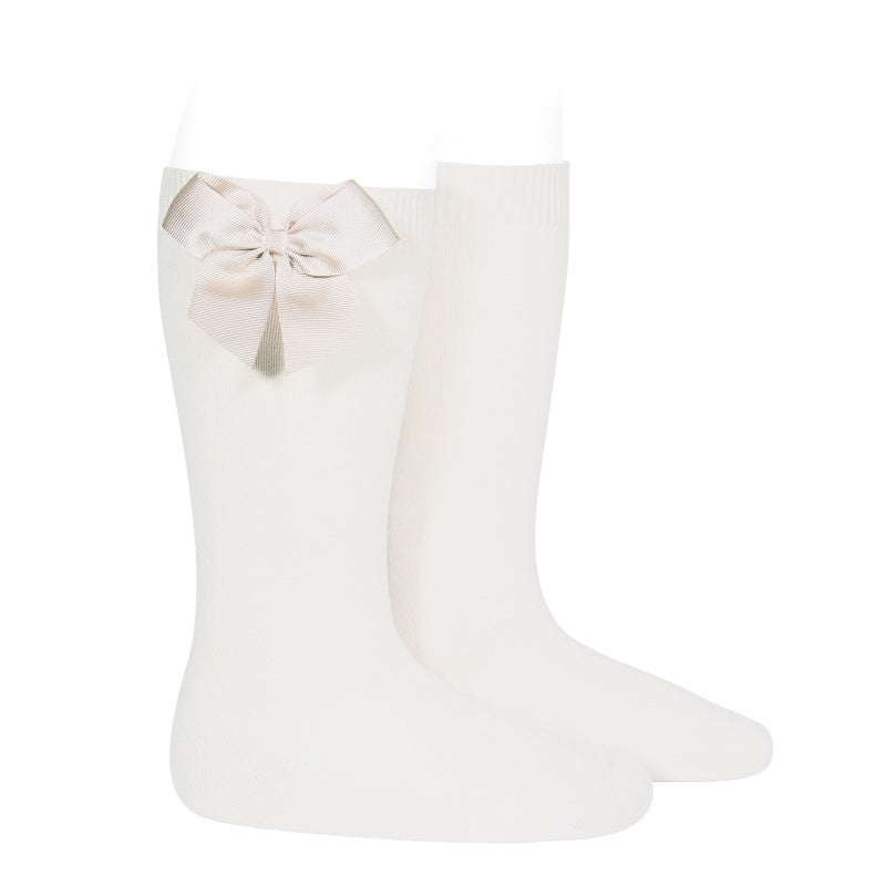 Condor 2482/2 Knee High Socks with Bow
