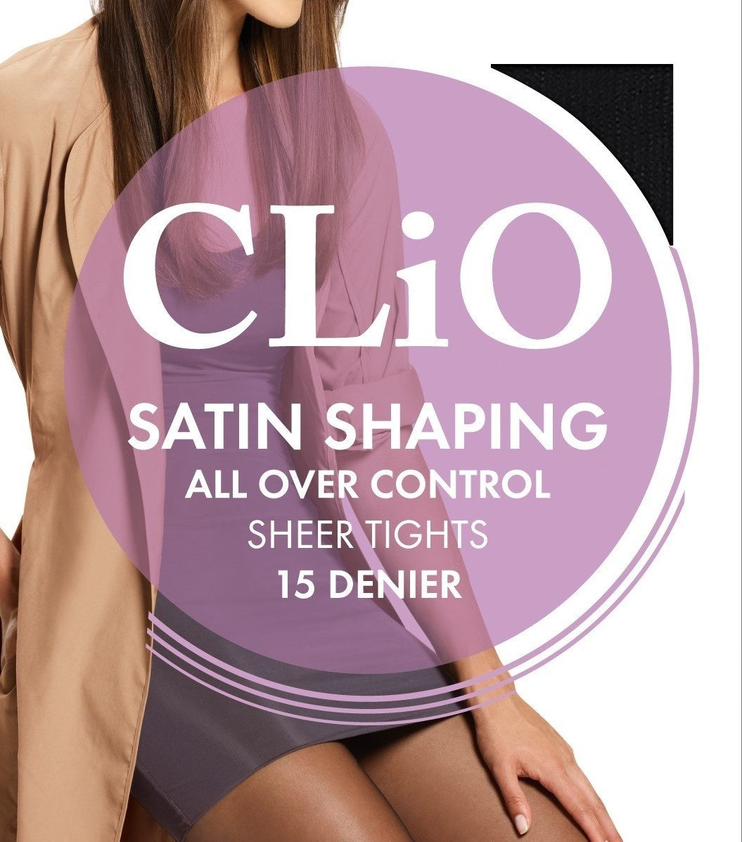 Clio Satin Shaper Black