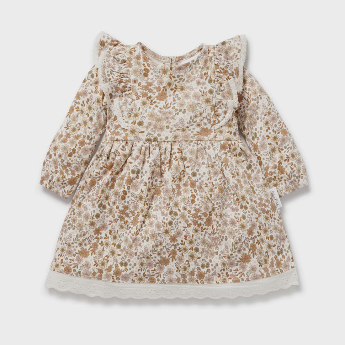 Aster & Oak Bailey Floral Ruffle Dress / 6-12m