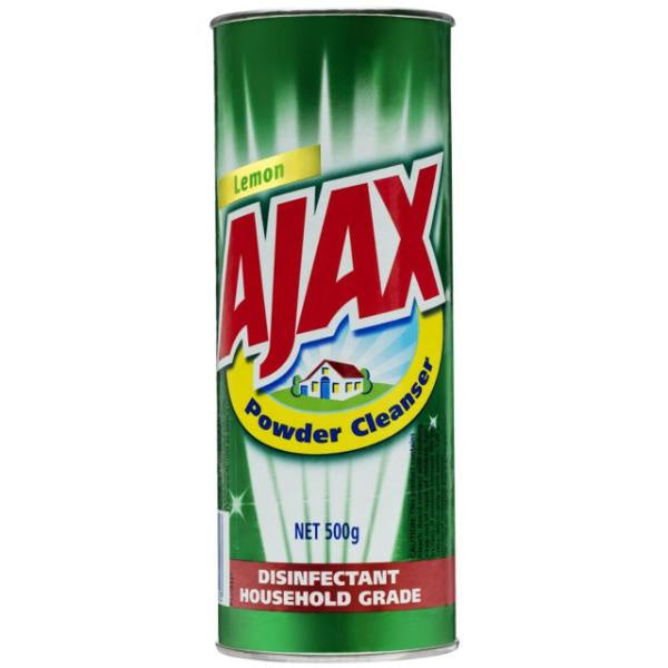 Ajax Powder Cleanser Disinfectant Household Grade Lemon 500g