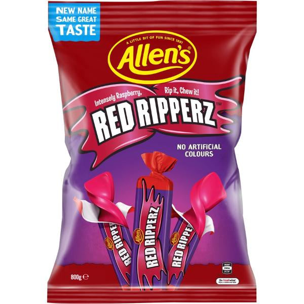 Allen's Red Ripperz Family Size 300g