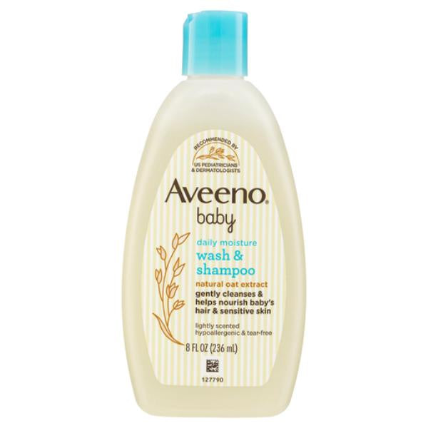 Aveeno Baby Wash & Shampoo 236ml