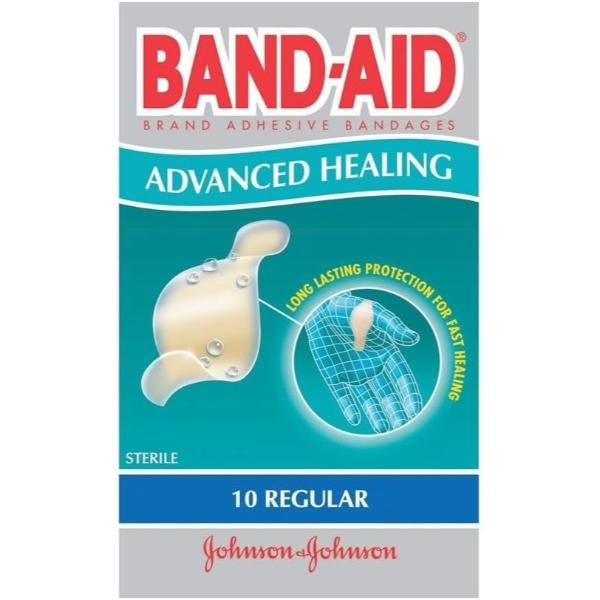 Band-Aid Advanced Healing Regular Plasters 10pk