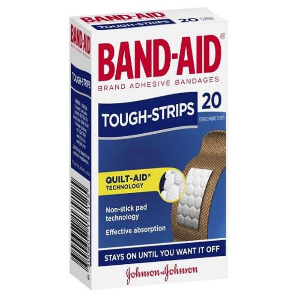 Band-Aid Tough Strips Regular 20pk