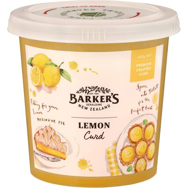 Barker's Lemon Curd 400g