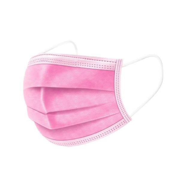 Bastion Surgical Face Masks with Earloops - Pink