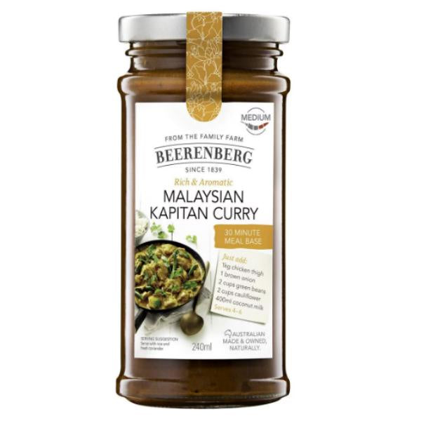 Beerenberg Malaysian Kapitan Curry Meal 240ml