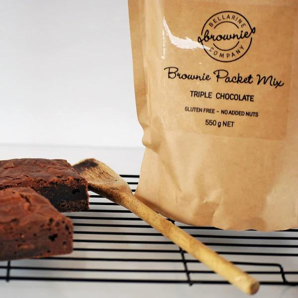 Bellarine Triple Choc Brownie Mix GF 550g