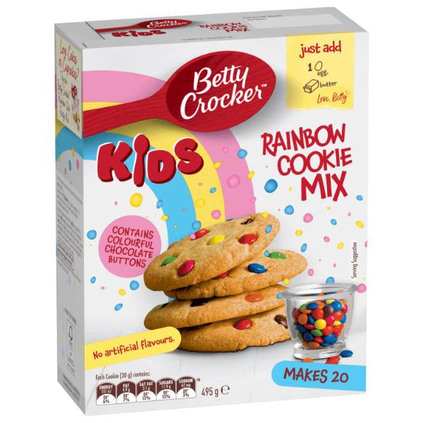 Betty Crocker Rainbow Cookie Mix 495g