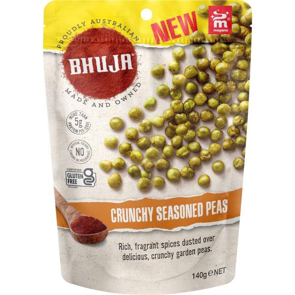 Bhuja Crunchy Seasoned Peas 140g