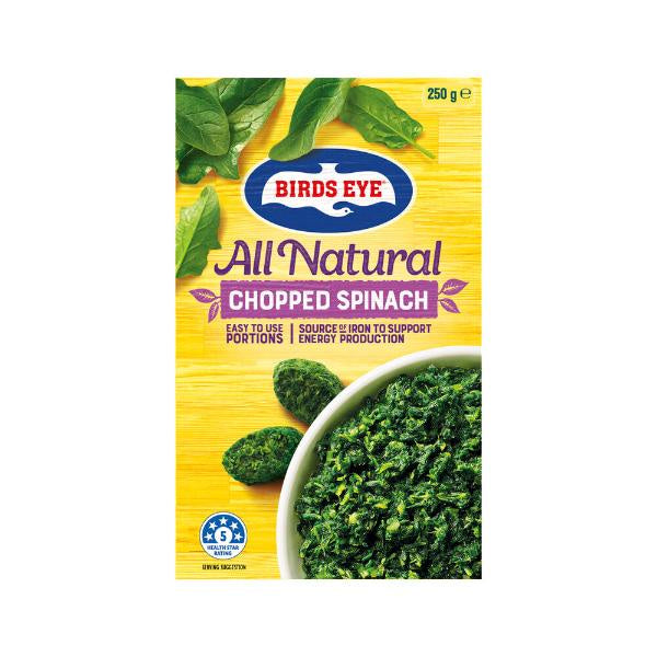 Birds Eye Chopped Spinach 250g