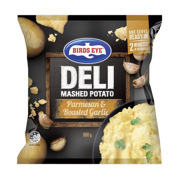 Birds Eye Deli Mashed Potato - Parmesan & Garlic 600g