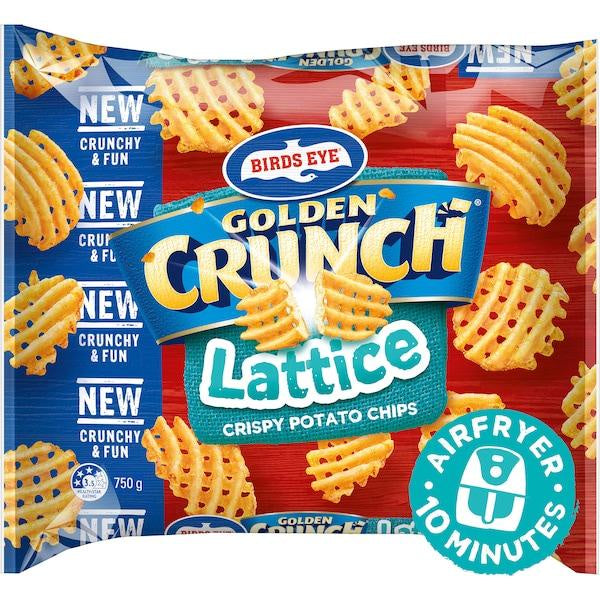 Birds Eye Golden Crunch Lattice 750g