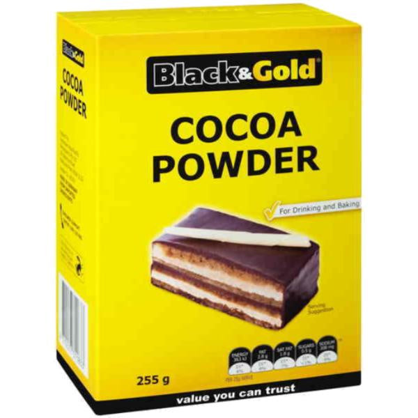 Black & Gold Cocoa Powder 255g