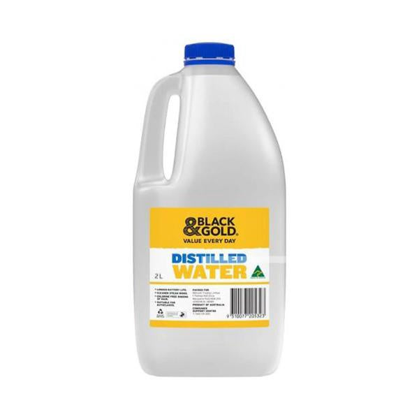 Black & Gold Distilled Water 2l