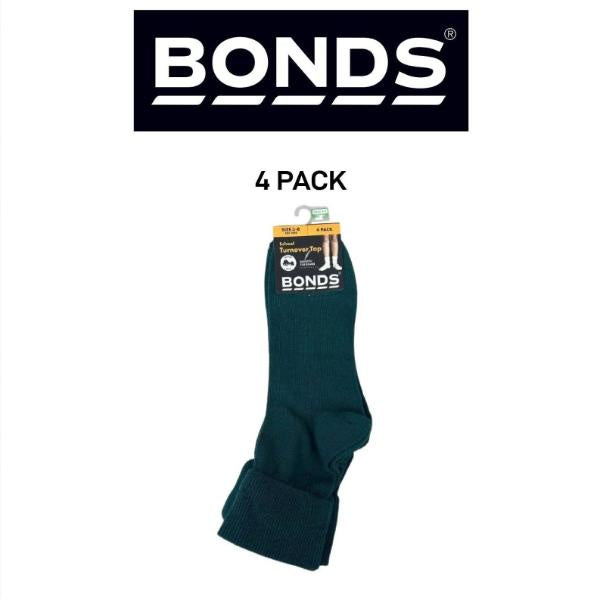 Bonds School Socks 4pk