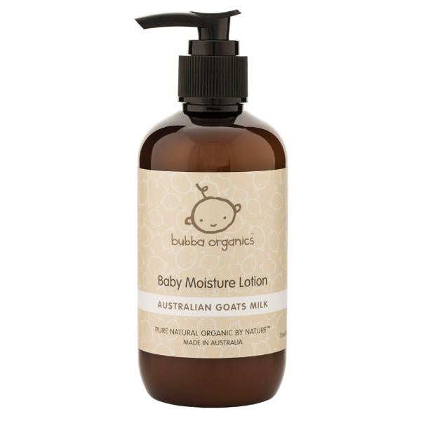 Bubba Organics Australian Goats Milk Baby Moisture Lotion 250ml