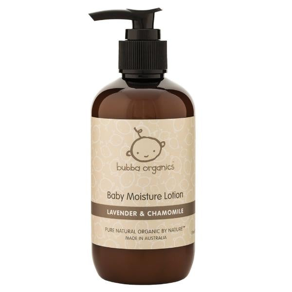 Bubba Organics Lavender & Chamomile Baby Moisture Lotion 250ml