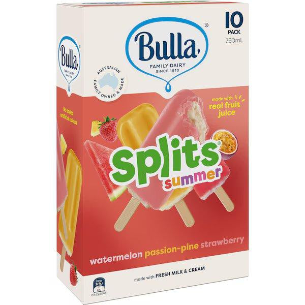 Bulla Splits Summer Variety 10pk