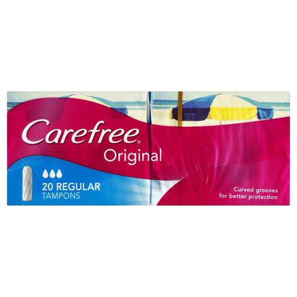 Carefree Original Regular Tampons 20pk