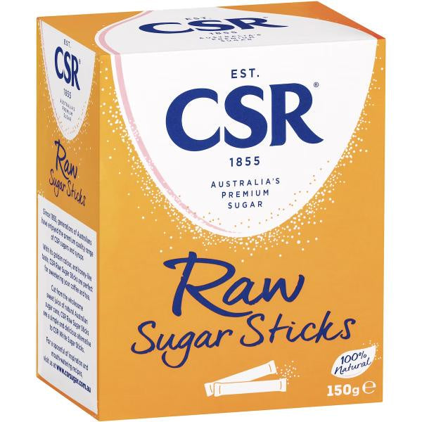 CSR Raw Sugar Sticks 150g