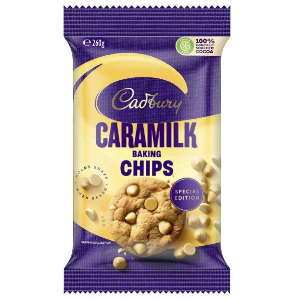 Cadbury Caramilk Baking Chips 260g