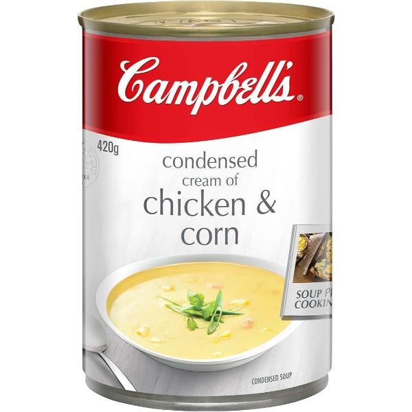 Campbell's Soup Cream of Chicken & Corn 420g