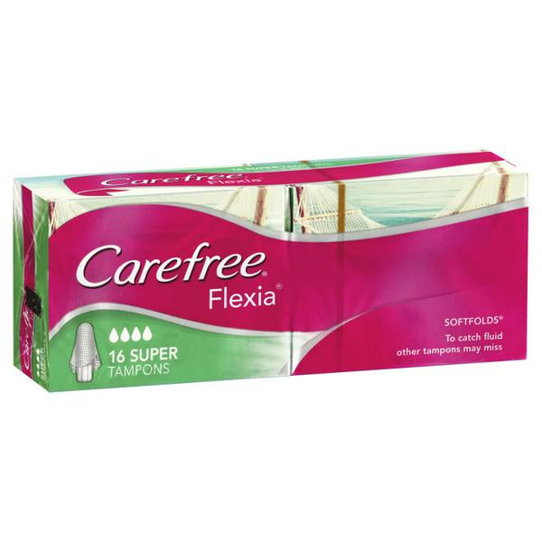 Carefree Tampons Super 16pk