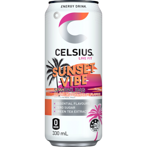 Celsius Energy Drink Sunset Vibe 330ml