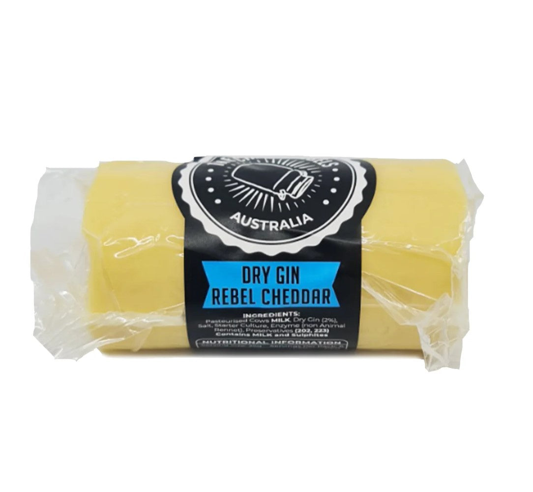 Cheese Rebels Dry Gin Cheddar 150g