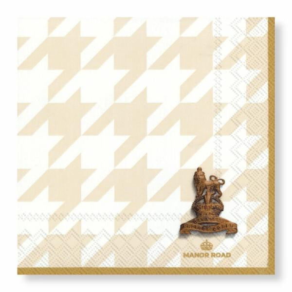 Classic Houndstooth Dinner Napkins