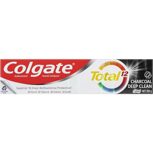 Colgate Total Charcoal Deep Clean Toothpaste 200g