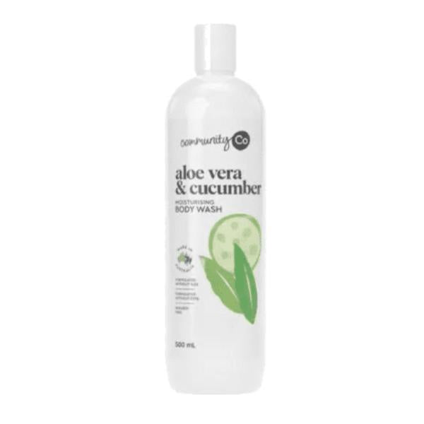 Community Co Body Wash Cucumber & Aloe 500ml