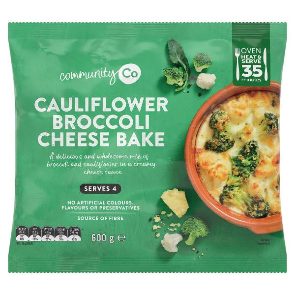 Community Co Cauliflower & Broccoli Cheese Bake 600g