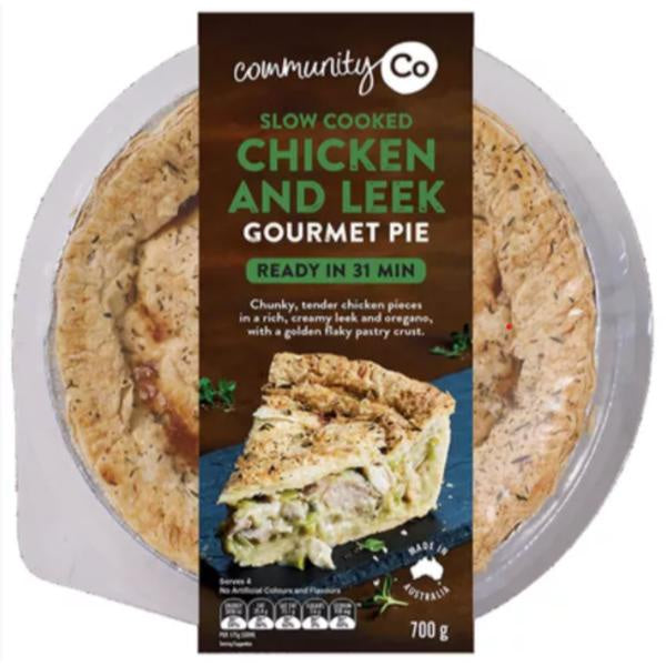 Community Co Chicken and Leek Pie 700g