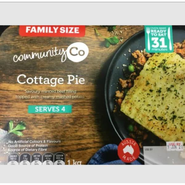 Community Co Cottage Pie 1kg