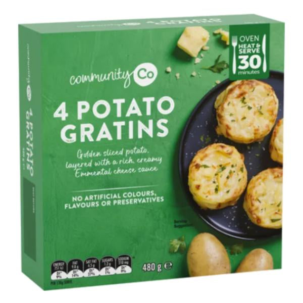 Community Co Frozen Potato Gratin 480g