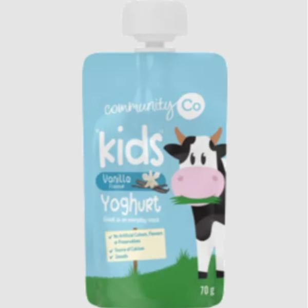 Community Co Kids Vanilla Yoghurt Pouch 70g