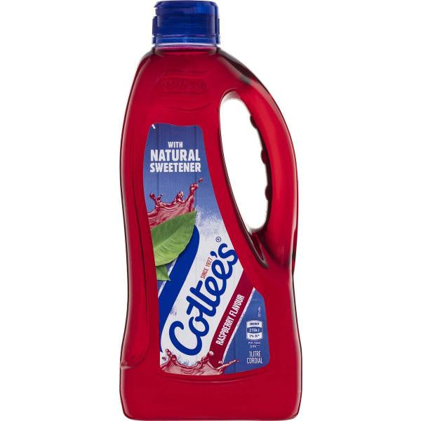 Cottee's Raspberry Cordial 1L